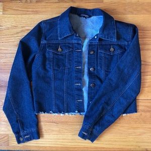 Cropped Jean Jacket
